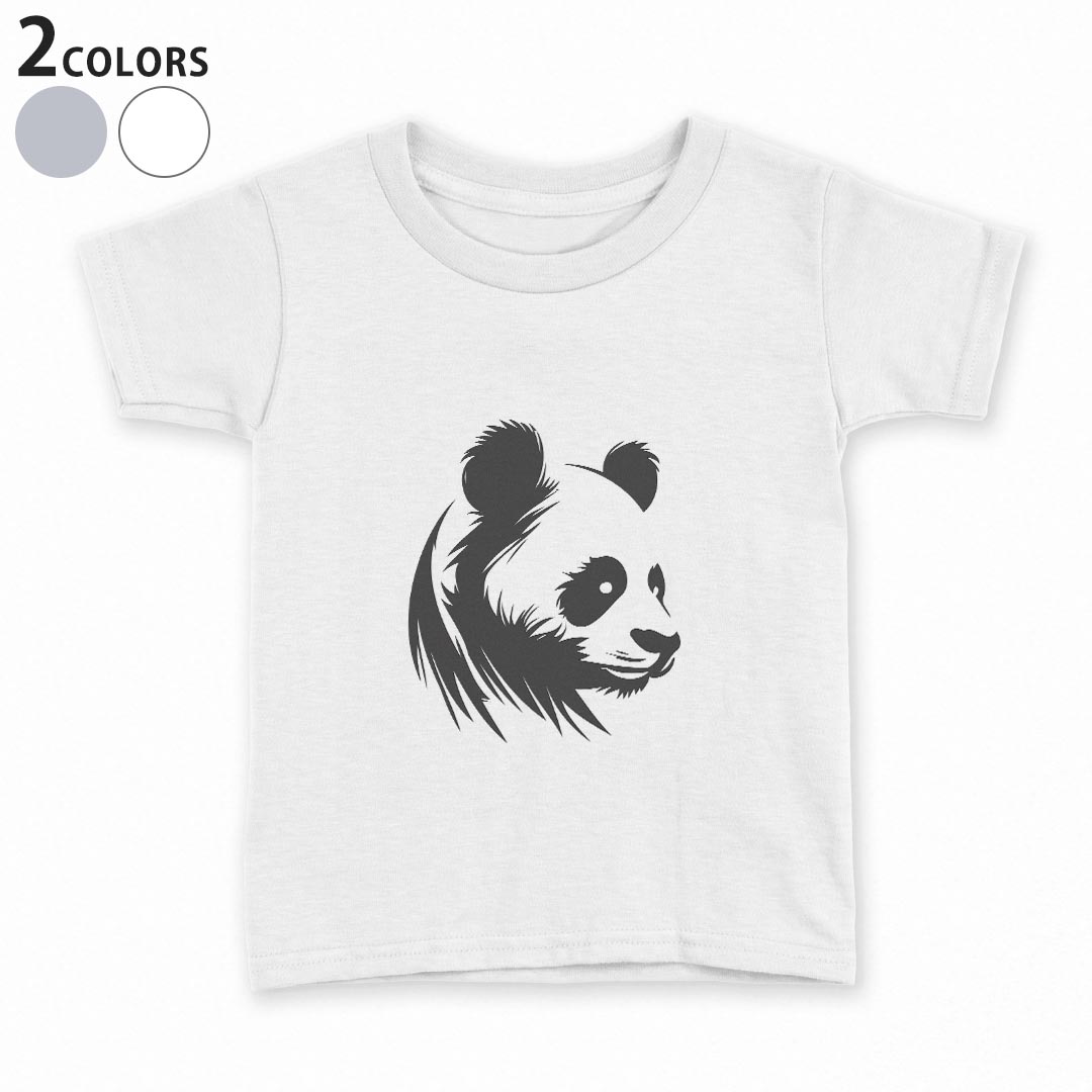 tシャツ キッズ 半袖 白地 デザイン 90 100 110 120 130 140 150 160 Tシャツ ティーシャツ T shirt 032365 パンダ panda