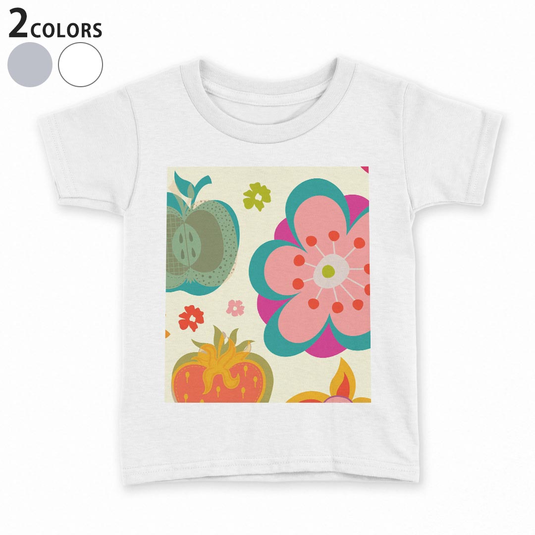 tシャツ キッズ 半袖 白地 デザイン 90 100 110 120 130 140 150 Tシャ ...