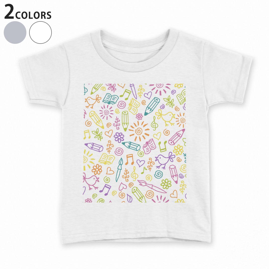 tシャツ キッズ 半袖 白地 デザイン 90 100 110 120 130 140 150 Tシャツ ティーシャツ T shirt 005943..