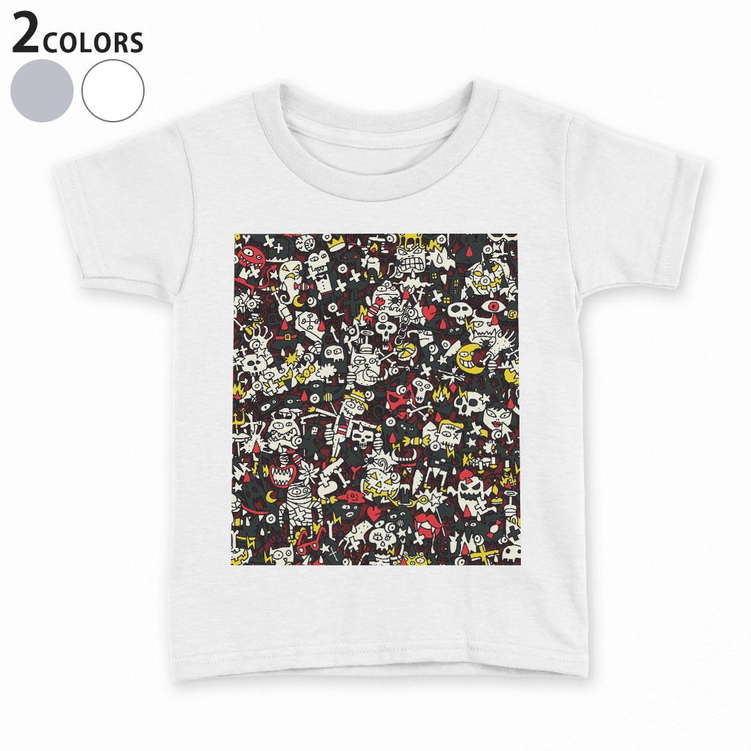 tシャツ キッズ 半袖 白地 灰色 ホワイト グレー デザイン 90 100 110 120 130 140 150 Tシャツ ティーシャツ T shirt上記で使用したデザインTシャツはこちら▼キッズ用Tシャツ　グレー・ホワイト全デザインはこちらから▼ ▼キッズ用Tシャツ　ブラック全デザインはこちらから▼商品特徴・15000デザインから選べる！デザインTシャツ！ ・洗濯も赤ちゃんにも安心なウェアプリント 　UltraChrome DGインクは洗濯に対しても色落ちが少なく、高い堅牢度が実証されています。 ・着心地や素材感にこだわった、上質なTシャツ。 ・1枚でも様になる万能型Tシャツ。 ・「よれない」「透けない」「長持ちする」という三大要素をすべて兼ね備えたTシャツです。 素材 ホワイト：綿　100％ グレー：綿　90％　ポリエステル10％ 注意事項画像はサンプルですので、Tシャツの大きさが若干異なる場合があります。ご覧の環境によっては多少色味に違いを感じる場合がございます。 イメージと違った、モニターと色味が異なるという理由での交換や返金はご対応出来かねます。 写真のカラーは可能な限り実際の商品に色味を近づけていますが、WEBの性質上ご使用のパソコンの設定や環境でカラーが若干異なります。 ご注文後に1点1点制作する受注生産品のため、不良品以外のご返品や交換は固くお断り致します。 選択間違いも保証対象外となりますため、ご注文の際は必ずサイズやカラーをご確認下さい。洗濯の際は、商品の色あせを避けるため手洗いをおすすめします。 つけ置き洗いは避けてください。 タンブラー乾燥はお控えください。発送について完全受注生産のハンドメイド商品となりますので、既製品と比べて発送までお時間を頂いています。 基本的に決済確認後、最大で10営業日での発送となります。繁忙期や休業日明けの場合はさらに時間がかかる場合があります。 その際には別途メールにてご連絡致します。メール便の場合、発送日から到着までに2〜4日ほどかかる場合が多く、紛失などの保障もご対応できかねます。あらかじめご了承下さい。