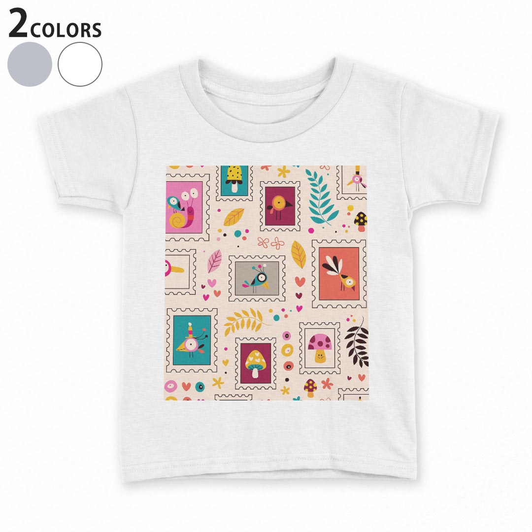 tシャツ キッズ 半袖 白地 デザイン 90 100 110 120 130 140 150 Tシャツ ティーシャツ T shirt 008271..
