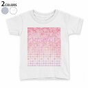 tシャツ キッズ 半袖 白地 デザイン 90 100 110 120 130 140 150 Tシャツ ティーシャツ T shirt 008590 花 フラワー ピンク 桜 水玉(4)