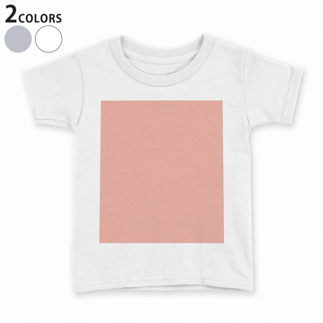 Plain - tシャツ キッズ 半袖 白地 デザイン 90 100 110 120 130 140 150 Tシャツ ティーシャツ T shirt 008970 シンプル　無地　ピンク