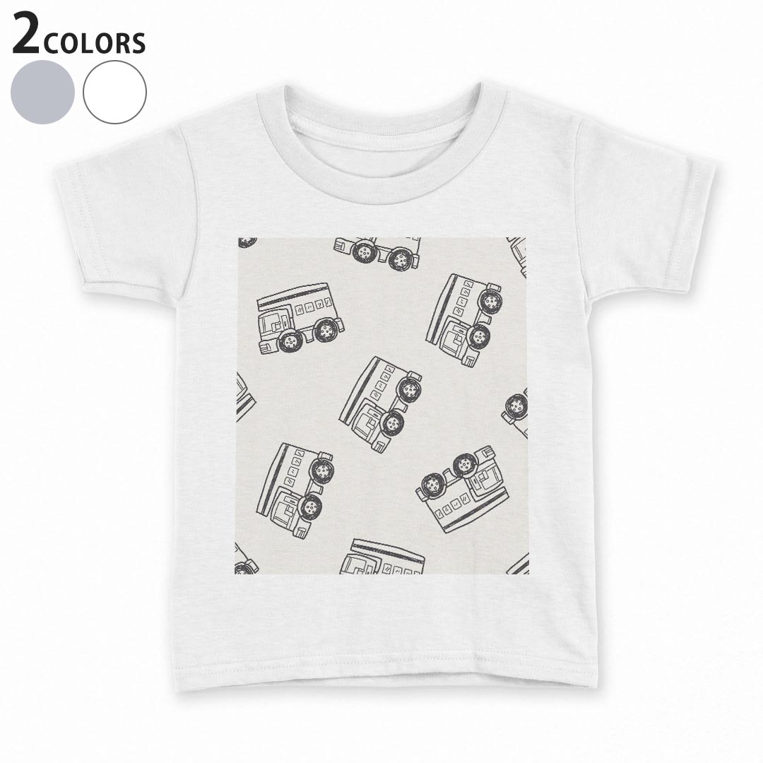 tシャツ キッズ 半袖 白地 デザイン 90 100 110 120 130 140 150 Tシャツ ティーシ...
