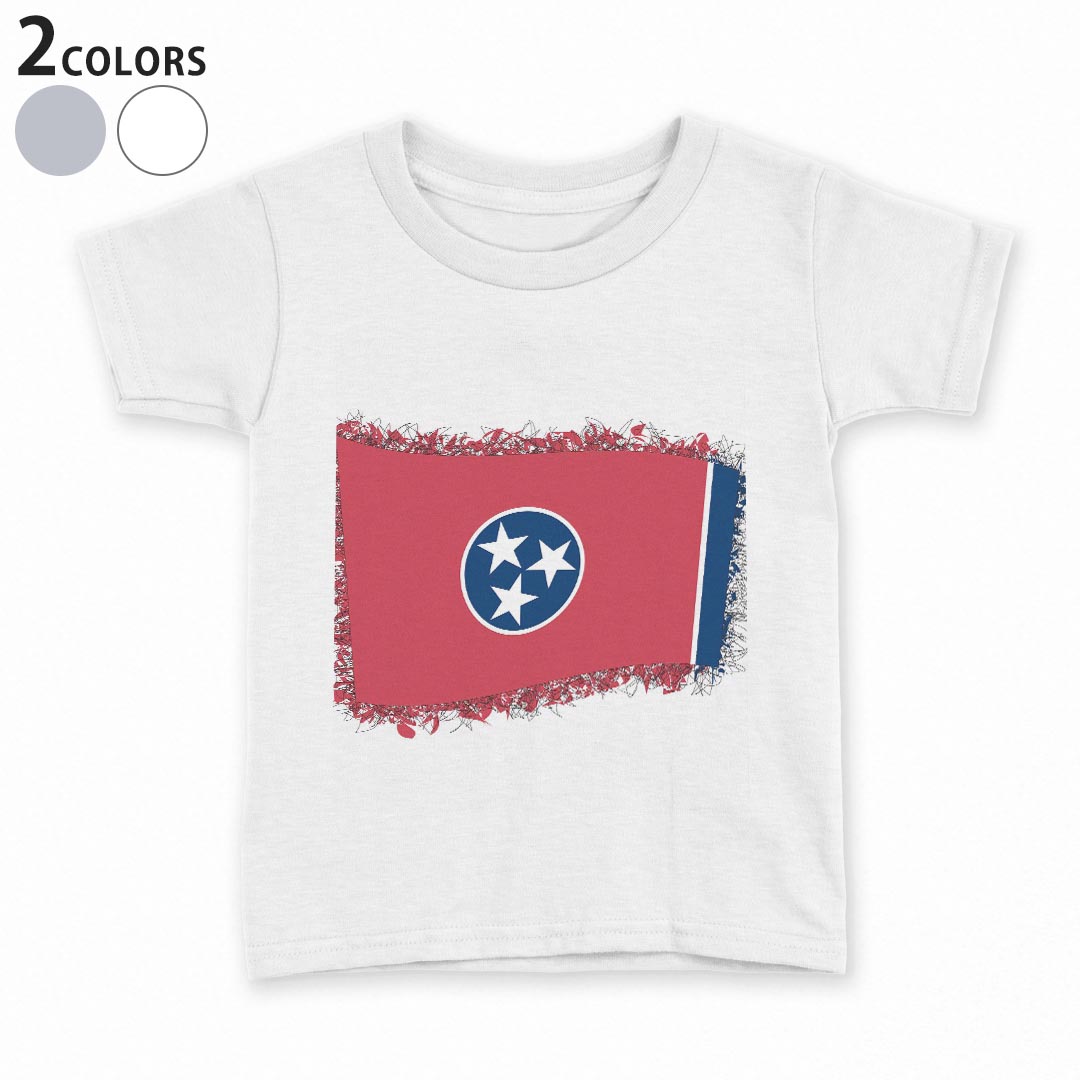 tシャツ キッズ 半袖 白地 デザイン 90 100 110 120 130 140 150 Tシャツ ティーシャツ T shirt 011687 星　赤　青