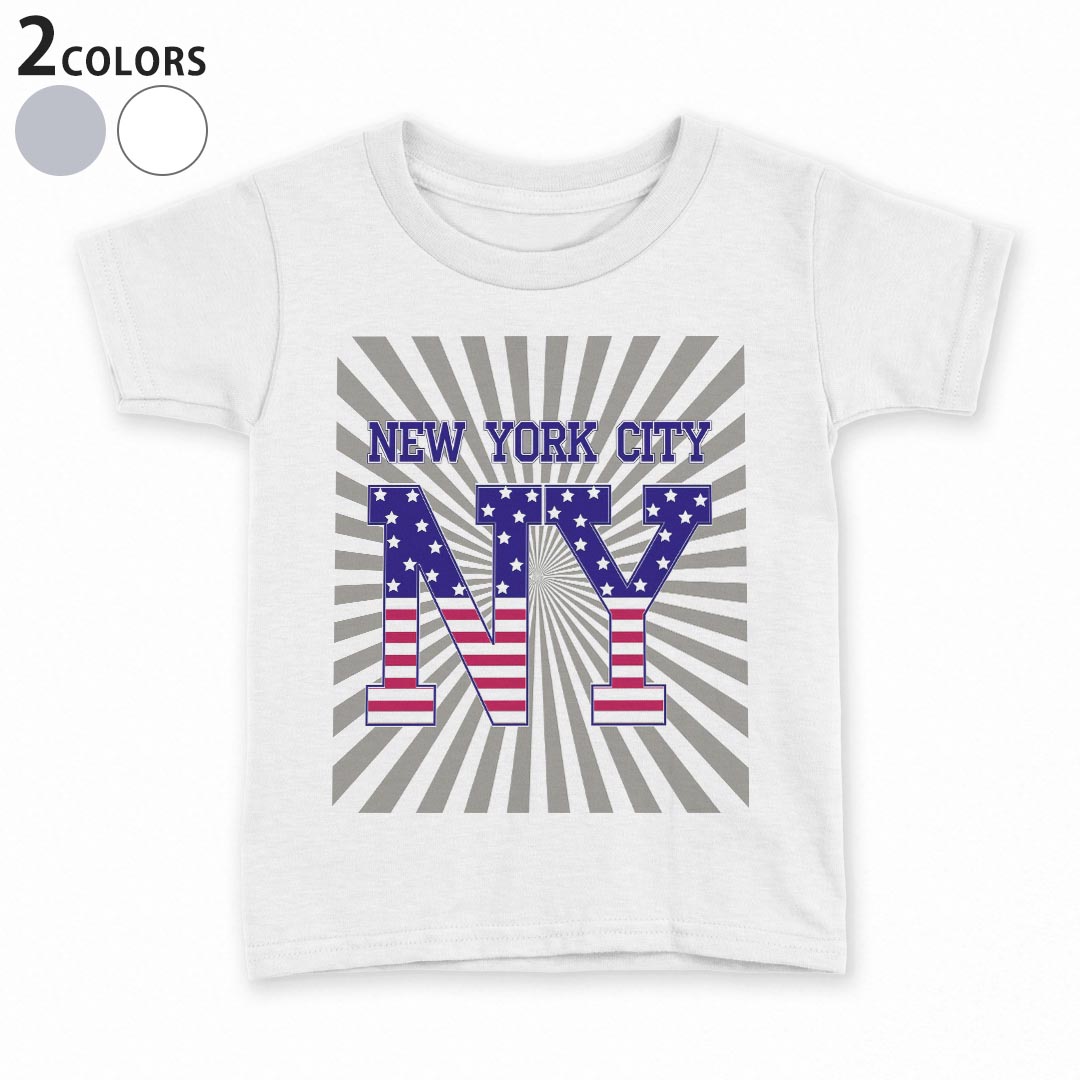 tシャツ キッズ 半袖 白地 デザイン 90 100 110 120 130 140 150 Tシャツ ティーシャツ T shirt 012016 英語 文字 ロゴ