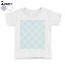 tシャツ キッズ 半袖 白地 デザイン 90 100 110 120 130 140 150 Tシャツ ティーシャツ T shirt 012767 雪 結晶 水色