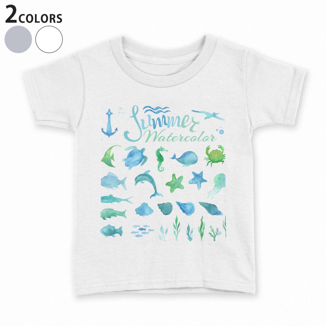 tシャツ キッズ 半袖 白地 デザイン 90 100 110 120 130 140 150 Tシャツ ティーシ...