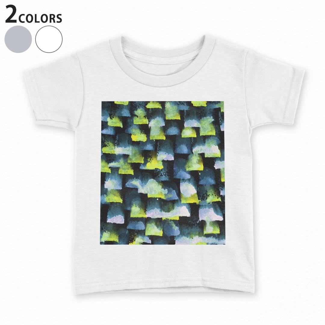 tシャツ キッズ 半袖 白地 デザイン 90 100 110 120 130 140 150 Tシャツ ティーシャツ T shirt 014590 模様　ユニーク