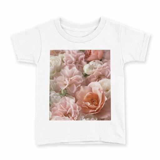 tシャツ キッズ 半袖 白地 デザイン 100 サイズ Tシャツ ティーシャツ T shirt 000851 バラ 花 花柄 tシャツ キッズ 半袖 白地 デザイン 100 サイズ Tシャツ ティーシャツ T shirt 000851 バラ 花 花柄