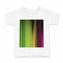 tシャツ キッズ 半袖 白地 デザイン 140 サイズ Tシャツ ティーシャツ T shirt 002260 蛍光 カラフル(4)