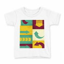tシャツ キッズ 半袖 白地 デザイン 160 サイズ Tシャツ ティーシャツ T shirt 002397 矢印 イラスト(4)