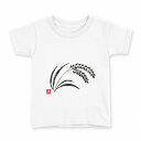 tシャツ キッズ 半袖 白地 デザイン 120 サイズ Tシャツ ティーシャツ T shirt 002655 和風 和柄 スタンプ(4)