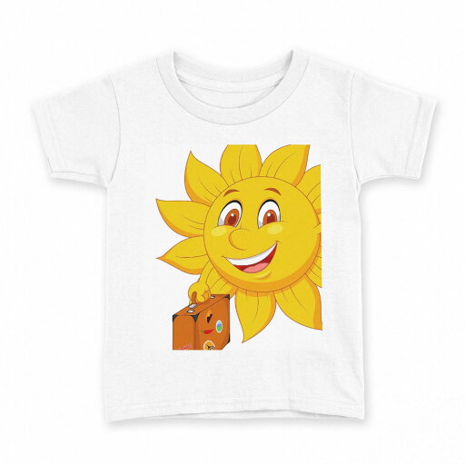 tシャツ キッズ 半袖 白地 デザイン 110 サイズ Tシャツ ティーシャツ T shirt 002711 太陽 キャラクター オレンジ tシャツ キッズ 半袖 白地 デザイン 110 サイズ Tシャツ ティーシャツ T shirt 002711 太陽 キャラクター オレンジ