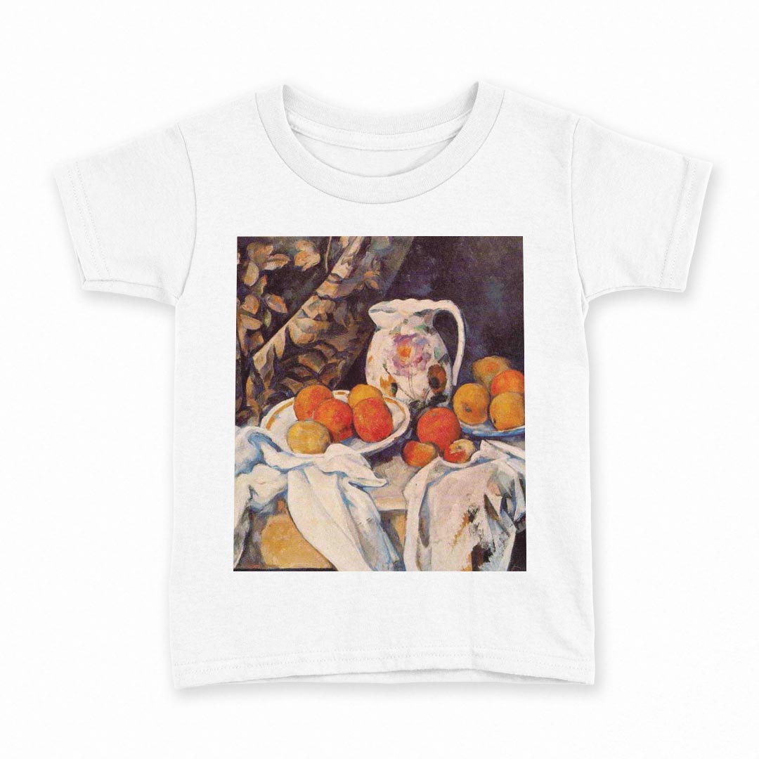 Rakuten - tシャツ キッズ 半袖 白地 デザイン 110 サイズ Tシャツ ティーシャツ T shirt 003253 果物　絵画　イラスト