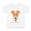 tシャツ キッズ 半袖 白地 デザイン 120 サイズ Tシャツ ティーシャツ T shirt 022603 犬 フォックス・テリア 1,580円