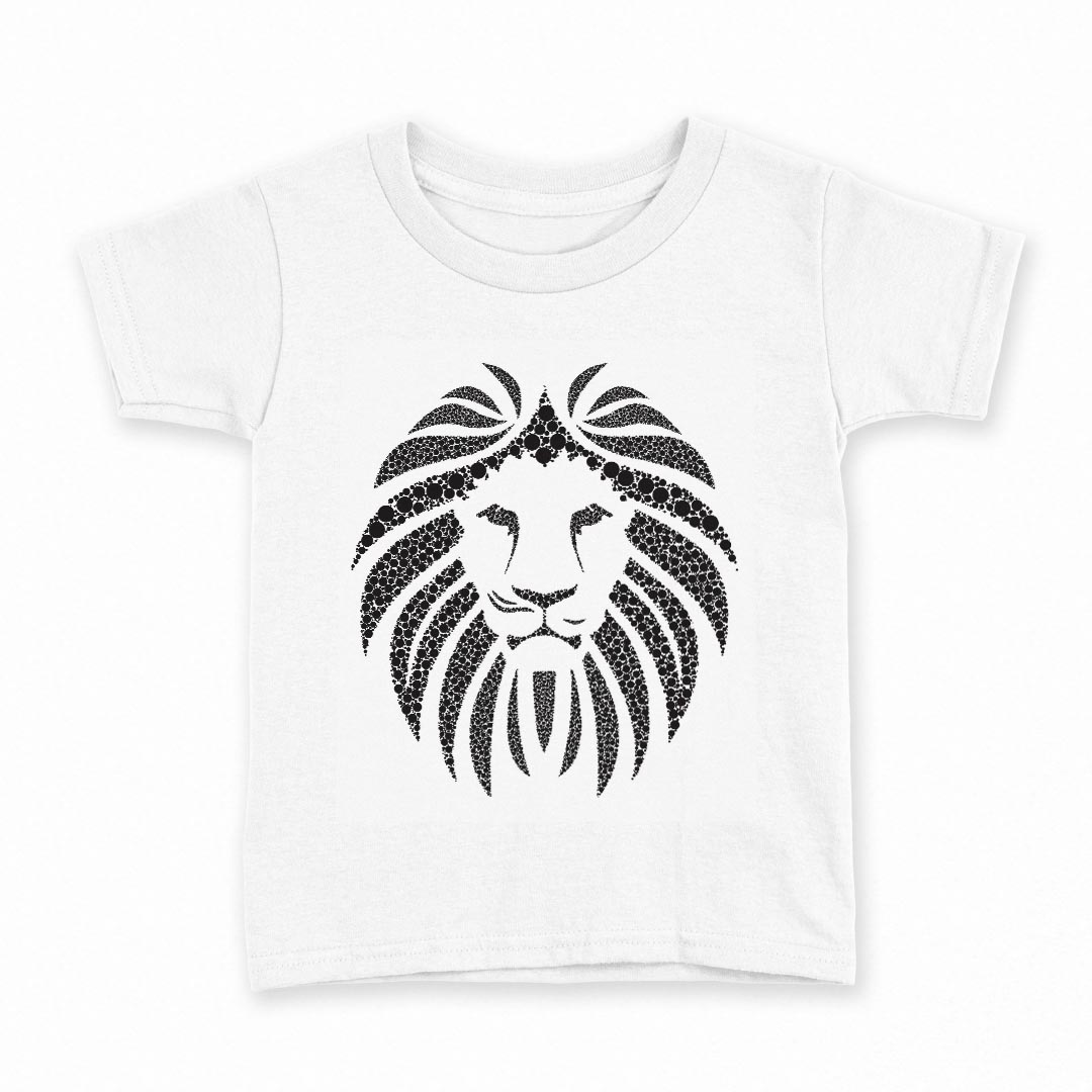 T-Shirts （Short Sleeve） - tシャツ キッズ 半袖 白地 デザイン 90 Tシャツ ティーシャツ T shirt 022695 ライオン