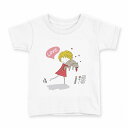 tシャツ キッズ 半袖 白地 デザイン 90 Tシャツ ティーシャツ T shirt 022736 猫 かわいい(4)