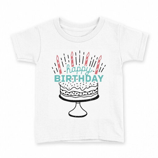 tシャツ キッズ 半袖 白地 デザイン 140 サイズ Tシャツ ティーシャツ T shirt 022771 誕生日 ハッピーバースデー tシャツ キッズ 半袖 白地 デザイン 140 サイズ Tシャツ ティーシャツ T shirt 022771 誕生日 ハッピーバースデー