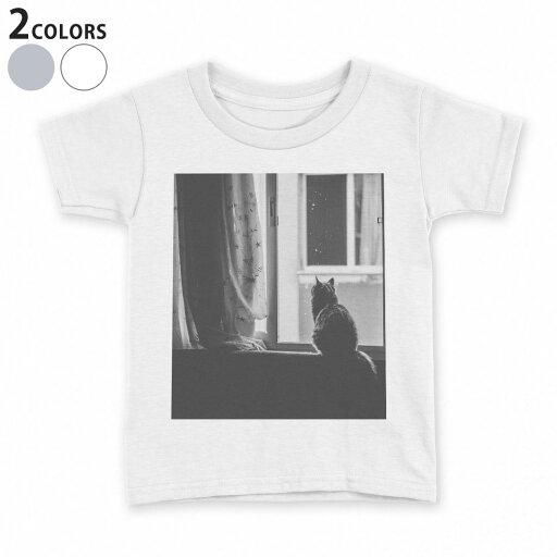 tシャツ キッズ 半袖 白地 デザイン 120 サイズ Tシャツ ティーシャツ T shirt 023086 猫 ねこ 写真 モノクロ tシャツ キッズ 半袖 白地 デザイン 120 サイズ Tシャツ ティーシャツ T shirt 023086 猫 ねこ 写真 モノクロ