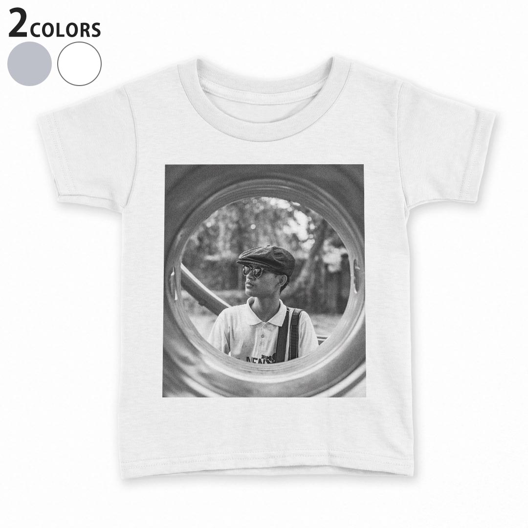 tシャツ キッズ 半袖 白地 灰色 ホワイト グレー デザイン 90 Tシャツ ティーシャツ T shirt上記で使用したデザインTシャツはこちら同じデザインの各サイズはこちらから▼　▼　▼　▼　▼ ▼キッズ用Tシャツ　グレー・ホワイト全デザインはこちらから▼ ▼キッズ用Tシャツ　ブラック全デザインはこちらから▼