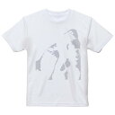 tシャツ キッズ 半袖 白地 デザイン 110 サイズ Tシャツ ティーシャツ T shirt 026144 動物 ゴリラ シャドウ