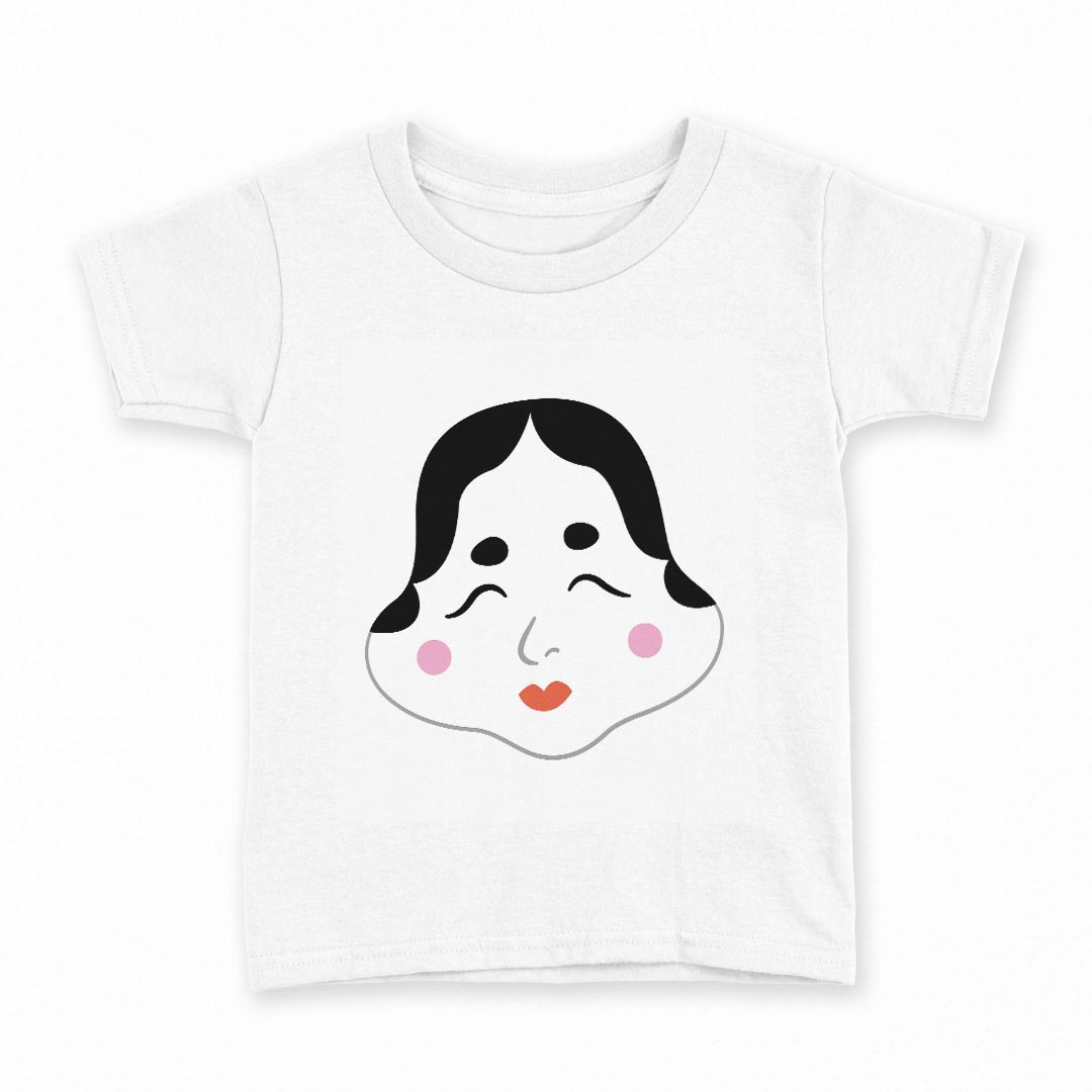 乐天商城 - tシャツ キッズ 半袖 白地 デザイン 150 サイズ Tシャツ ティーシャツ T shirt 031607 福 かわいい