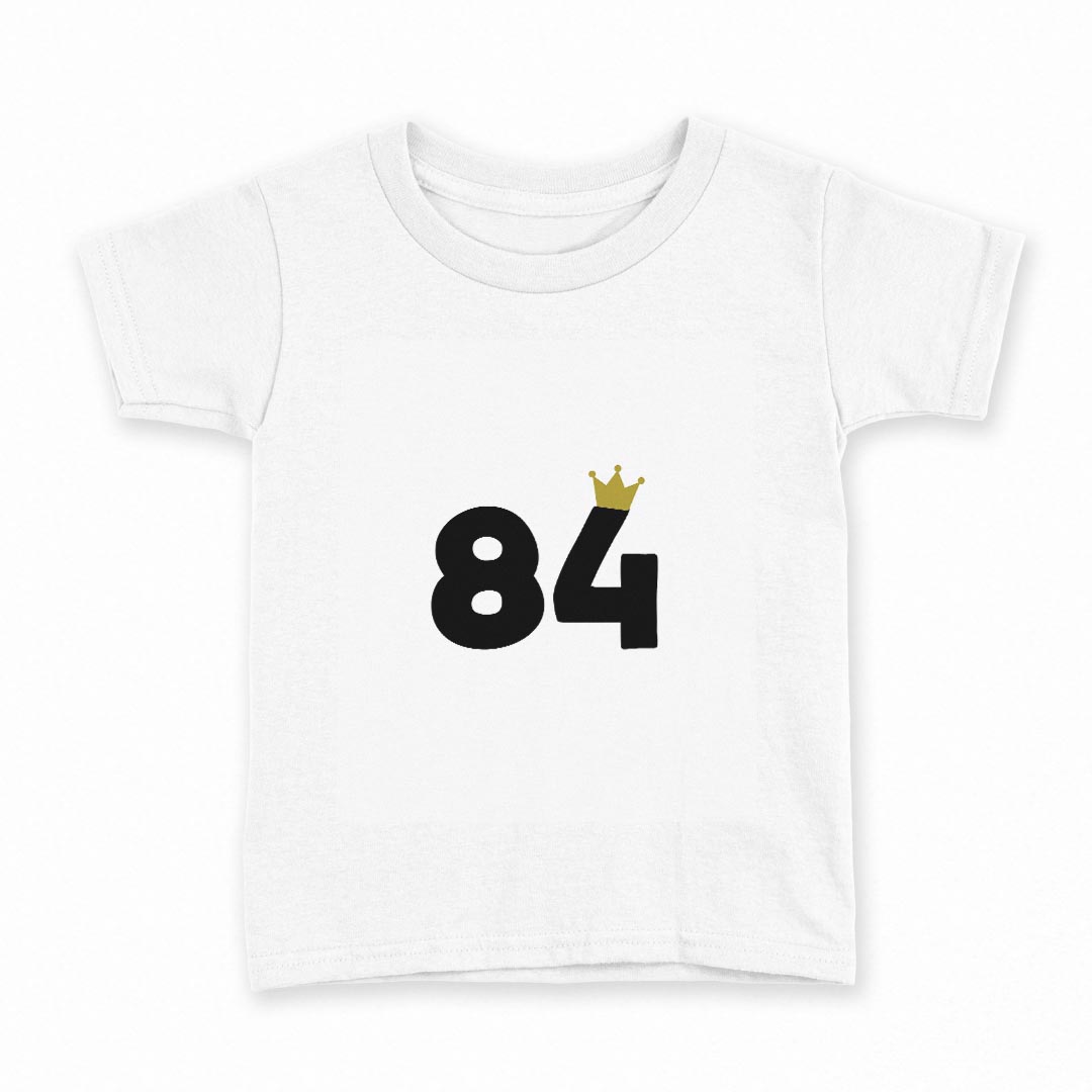 tシャツ キッズ 半袖 白地 デザイン 90 Tシャツ ティーシャツ T shirt 032015 誕生日 記念日 84 歳