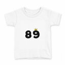 tシャツ キッズ 半袖 白地 デザイン 130 サイズ Tシャツ ティーシャツ T shirt 032020 誕生日 記念日 89 歳(4)