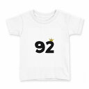 tシャツ キッズ 半袖 白地 デザイン 110 サイズ Tシャツ ティーシャツ T shirt 032023 誕生日 記念日 92 歳(4)