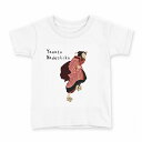 tシャツ キッズ 半袖 白地 デザイン 110 サイズ Tシャツ ティーシャツ T shirt 032042 女性 日本 浮世絵(4)