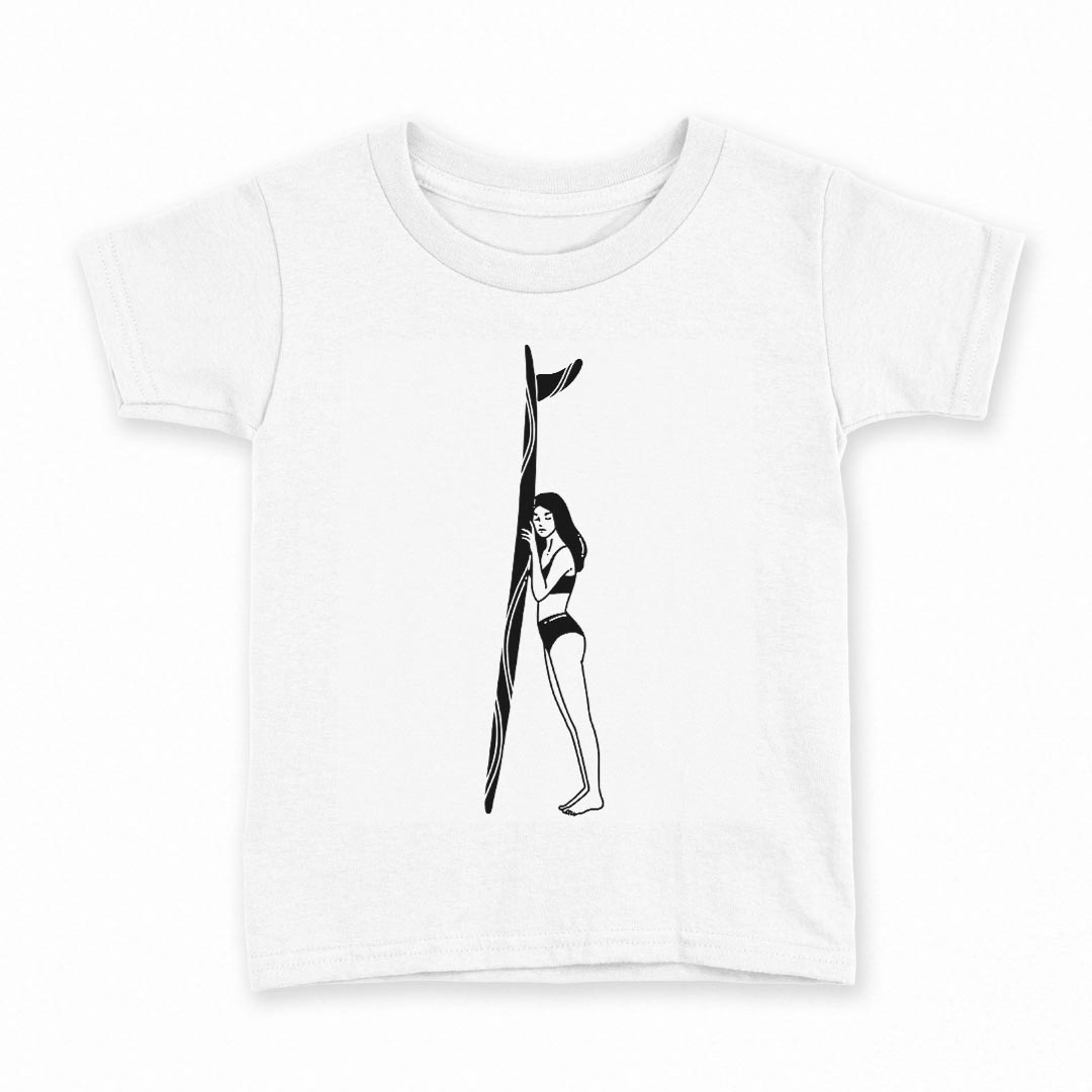 tシャツ キッズ 半袖 白地 デザイン 90 Tシャツ ティーシャツ T shirt 032177 ボード