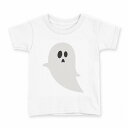 tシャツ キッズ 半袖 白地 デザイン 140 サイズ Tシャツ ティーシャツ T shirt 032639 おばけ かわいい(4)