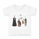 tシャツ キッズ 半袖 白地 デザイン 100 サイズ Tシャツ ティーシャツ T shirt 032653 かぼちゃ おしゃれ(4)