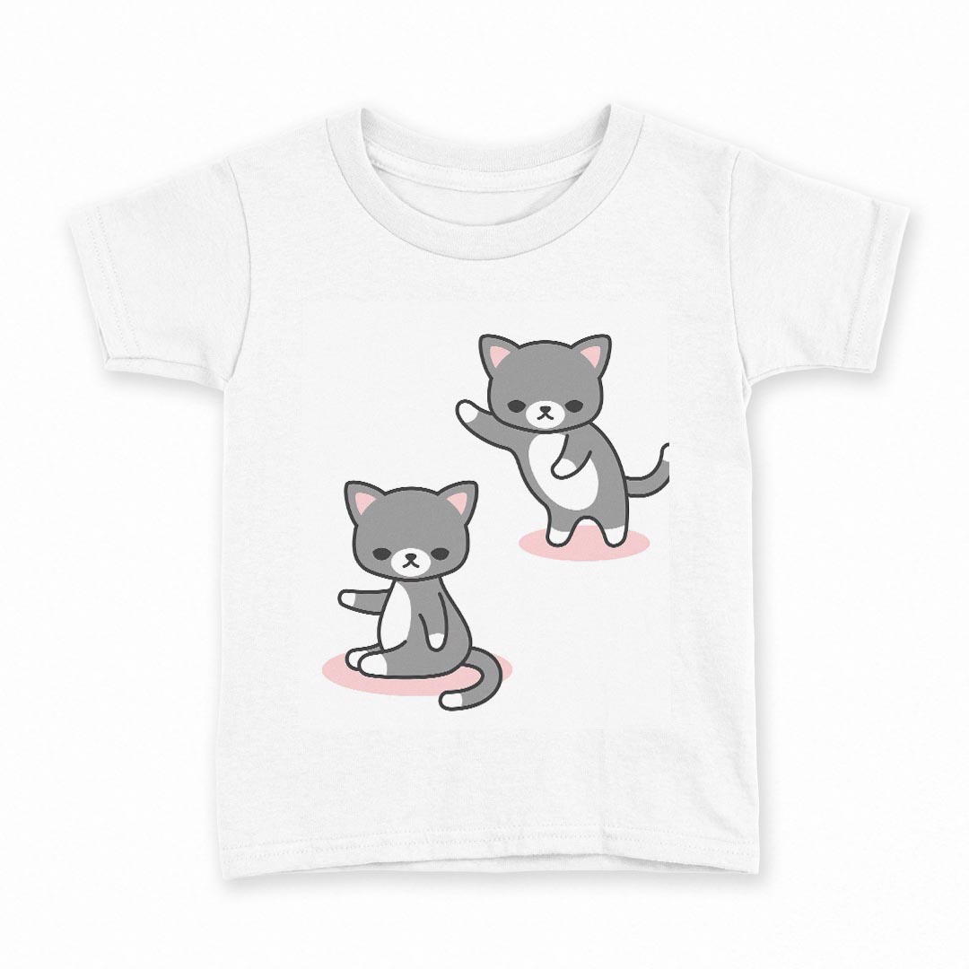 tシャツ キッズ 半袖 白地 灰色 ホワイト グレー デザイン 90 Tシャツ ティーシャツ T shirt上記で使用したデザインTシャツはこちら同じデザインの各サイズはこちらから▼　▼　▼　▼　▼ ▼キッズ用Tシャツ　グレー・ホワイト全デザインはこちらから▼ ▼キッズ用Tシャツ　ブラック全デザインはこちらから▼