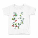 tシャツ キッズ 半袖 白地 デザイン 90 Tシャツ ティーシャツ T shirt 004606 苺 イラスト(4)