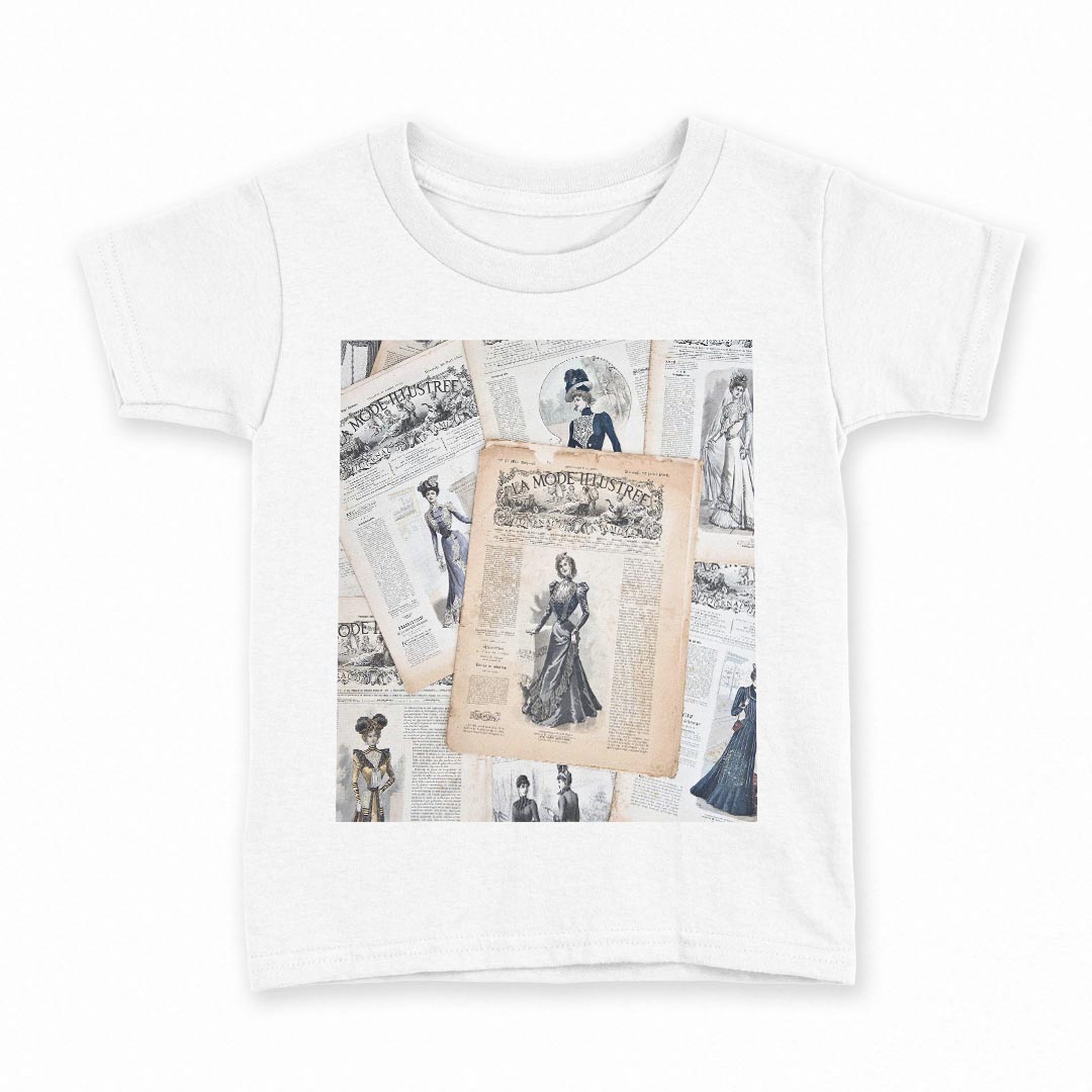 tシャツ キッズ 半袖 白地 デザイン 140 サイズ Tシャツ ティーシャツ T shirt 004760 外国　レトロ