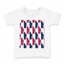 tシャツ キッズ 半袖 白地 デザイン 130 サイズ Tシャツ ティーシャツ T shirt 004837 自由の女神 模様(4)
