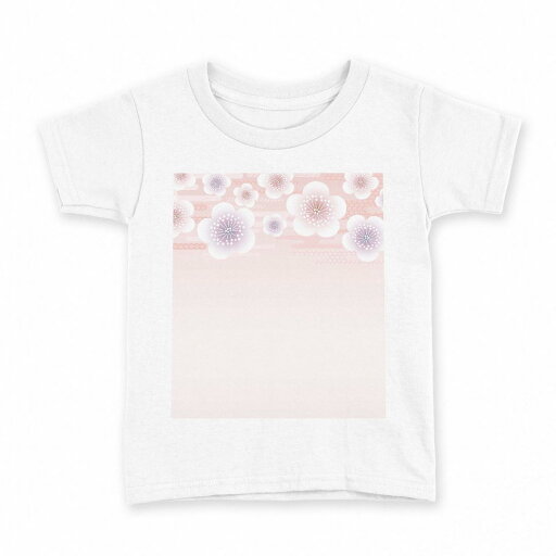 tシャツ キッズ 半袖 白地 デザイン 120 サイズ Tシャツ ティーシャツ T shirt 005112 花 ピンク 和柄 tシャツ キッズ 半袖 白地 デザイン 120 サイズ Tシャツ ティーシャツ T shirt 005112 花 ピンク 和柄
