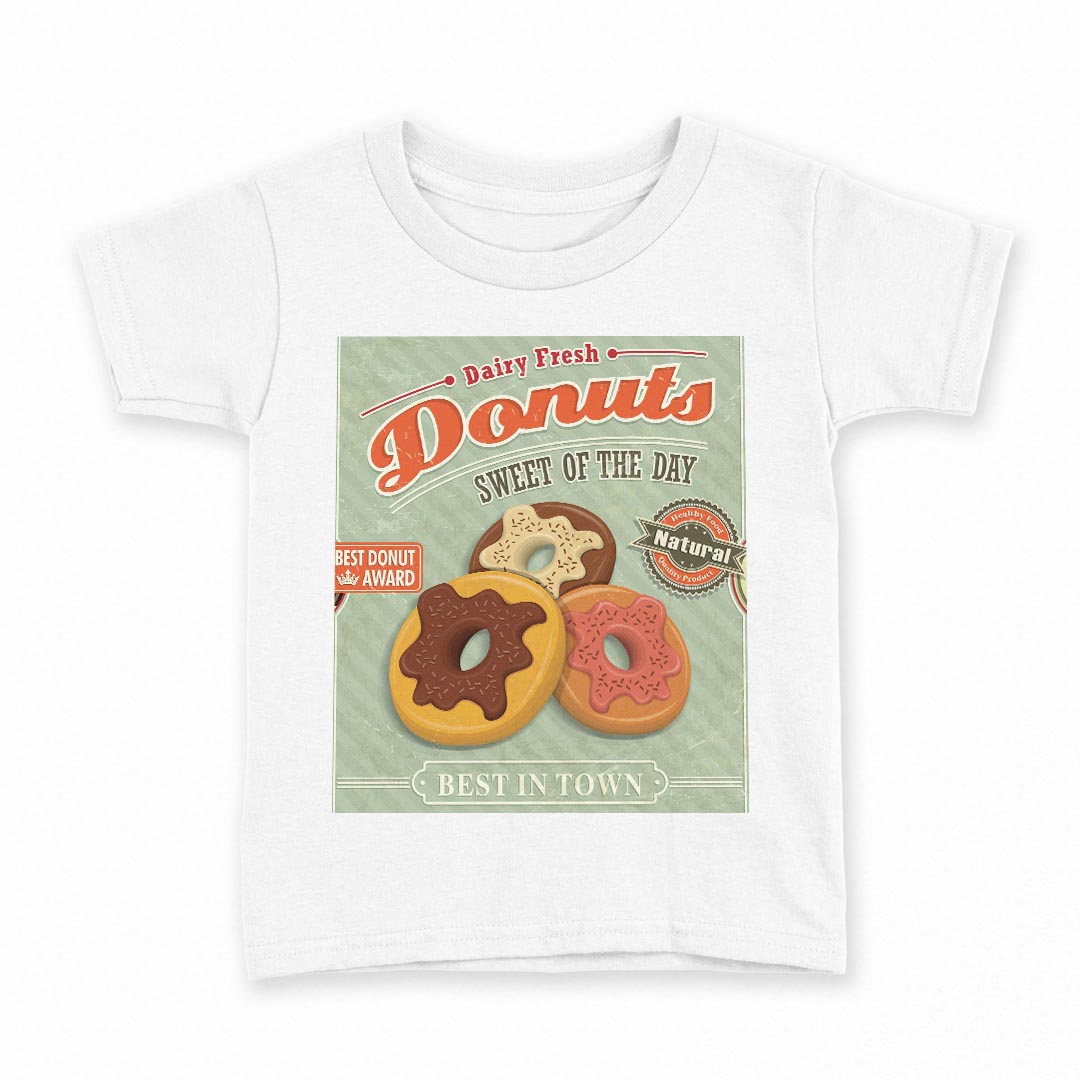 tシャツ キッズ 半袖 白地 デザイン 100 サイズ Tシャツ ティーシャツ T shirt 005497 イラスト　ドー..