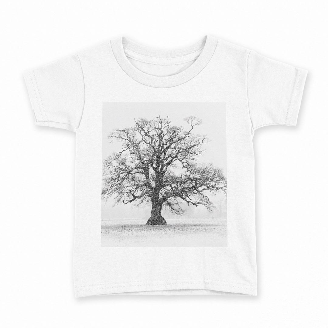tシャツ キッズ 半袖 白地 デザイン 150 サイズ Tシャツ ティーシャツ T shirt 006011 イラスト 植物 木