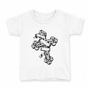 tシャツ キッズ 半袖 白地 デザイン 150 サイズ Tシャツ ティーシャツ T shirt 006434 十字架 イラスト(4)