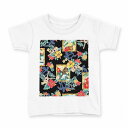 tシャツ キッズ 半袖 白地 デザイン 110 サイズ Tシャツ ティーシャツ T shirt 006843 花 ハワイ(4)