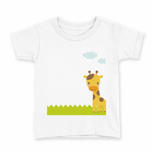 tシャツ キッズ 半袖 白地 デザイン 130 サイズ Tシャツ ティーシャツ T shirt 007166 きりん キャラクター tシャツ キッズ 半袖 白地 デザイン 130 サイズ Tシャツ ティーシャツ T shirt 007166 きりん キャラクター