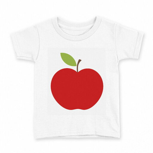 tシャツ キッズ 半袖 白地 デザイン 150 サイズ Tシャツ ティーシャツ T shirt 009346 果物 りんご 赤 tシャツ キッズ 半袖 白地 デザイン 150 サイズ Tシャツ ティーシャツ T shirt 009346 果物 りんご 赤