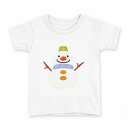 tシャツ キッズ 半袖 白地 デザイン 160 サイズ Tシャツ ティーシャツ T shirt 009413 冬 雪 キャラクター