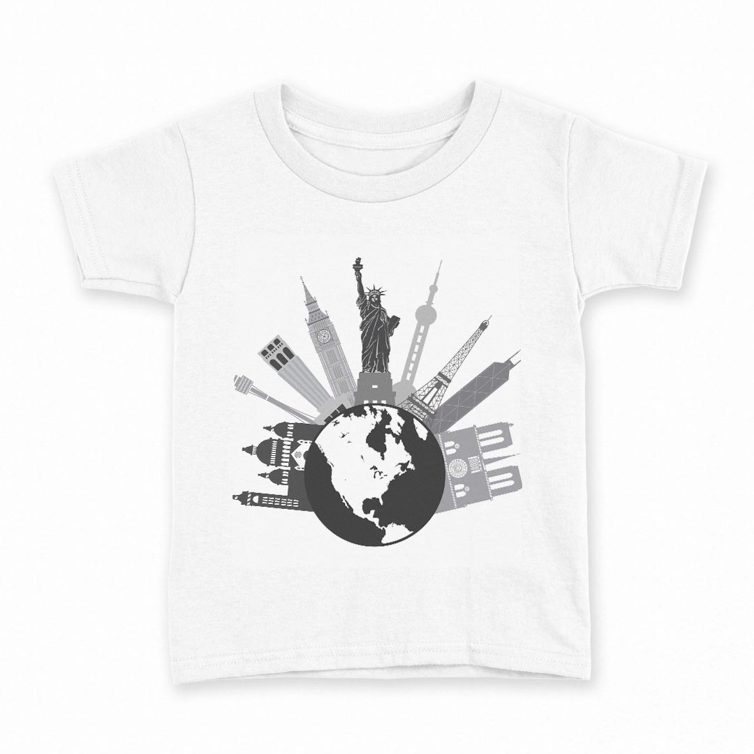 tシャツ キッズ 半袖 白地 灰色 ホワイト グレー デザイン 90 Tシャツ ティーシャツ T shirt上記で使用したデザインTシャツはこちら同じデザインの各サイズはこちらから▼　▼　▼　▼　▼ ▼キッズ用Tシャツ　グレー・ホワイト全デザインはこちらから▼ ▼キッズ用Tシャツ　ブラック全デザインはこちらから▼