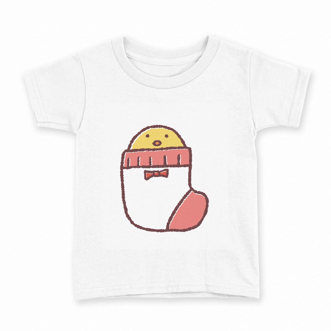 tシャツ キッズ 半袖 白地 デザイン 150 サイズ Tシャツ ティーシャツ T shirt 009559 鳥　ひよこ　キ..