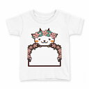 tシャツ キッズ 半袖 白地 デザイン 130 サイズ Tシャツ ティーシャツ T shirt 009887 動物 ヤギ(4)