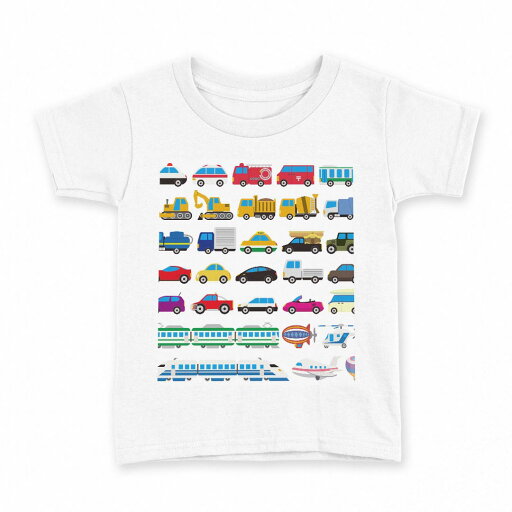 tシャツ キッズ 半袖 白地 デザイン 90 Tシャツ ティーシャツ T shirt 009920 乗り物 こども イラスト tシャツ キッズ 半袖 白地 デザイン 90 Tシャツ ティーシャツ T shirt 009920 乗り物 こども イラスト